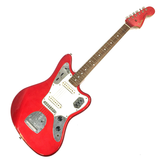 フェンダージャパン ジャガー エレキギター 弦楽器 Oシリアル 22フレット Fender